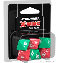 Star Wars X-Wing Dice Pack Ekstra terningsett til X-Wing Second Ed