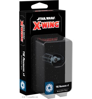 Star Wars X-Wing TIE Advanced x1 Exp Utvidelse til Star Wars X-Wing 2nd Ed 
