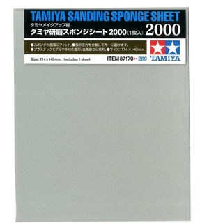 Tamiya Sanding Sponge  - 2000 Pussesvamp P2000 
