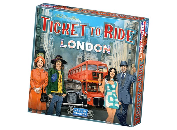 Ticket To Ride London Brettspill Norsk utgave