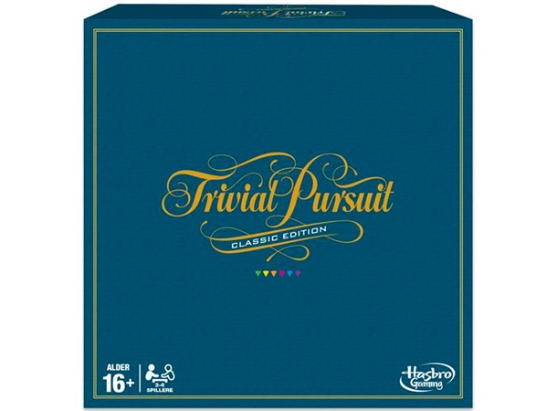 Trivial Pursuit Classic Edition Norsk Klassisk utgave med 2400 spørsmål