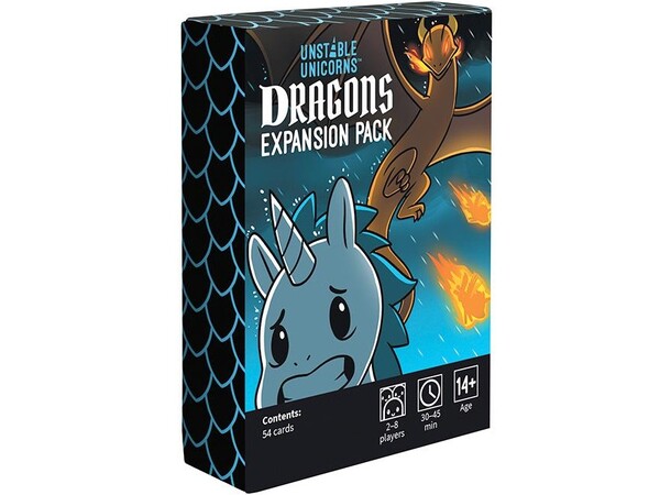 Unstable Unicorns Dragons Expansion Expansion till Unstable Unicorns 