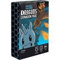 Unstable Unicorns Dragons Expansion Utvidelse til Unstable Unicorns
