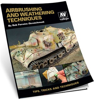Vallejo Bok Airbrush & Weathering Techn. Tips, Tricks and Techniques til Airbrush 