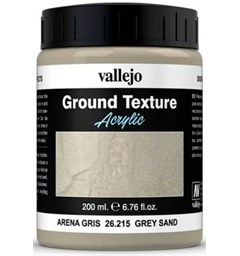 Vallejo Texture Grey Sand 200ml Ground Texture Acrylic