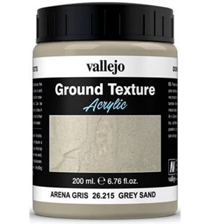 Vallejo Texture Grey Sand 200ml Ground Texture Acrylic 