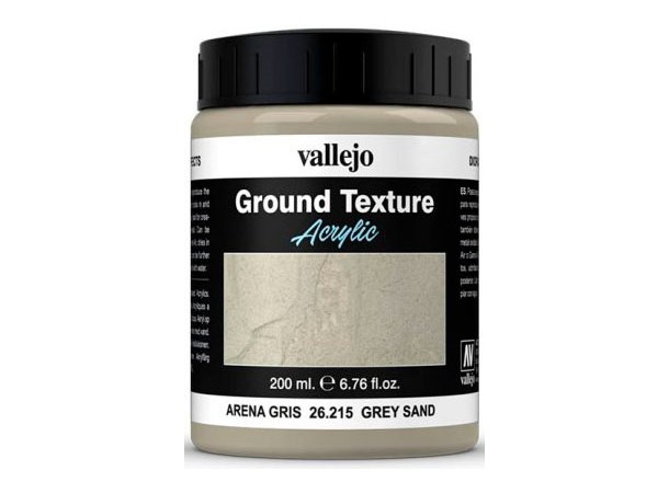 Vallejo Texture Grey Sand 200ml Ground Texture Acrylic