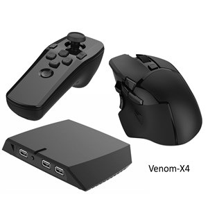 Venom-X4 Mouse Controller Xbox One NY! Bruk Mus+Tastatur på Xbox One 