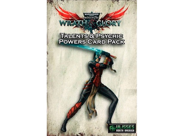 Warhammer 40K RPG Talents & Psychic Powe Wrath & Glory - Psychic Powers Card Pack