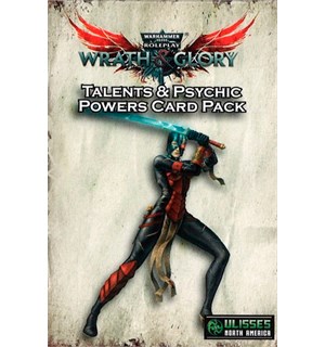 Warhammer 40K RPG Talents & Psychic Powe Wrath & Glory - Psychic Powers Card Pack 