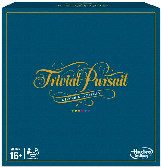 Trivial Pursuit Classic Edition Norsk Klassisk utgave med 2400 spørsmål