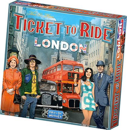 Ticket To Ride London Brettspill