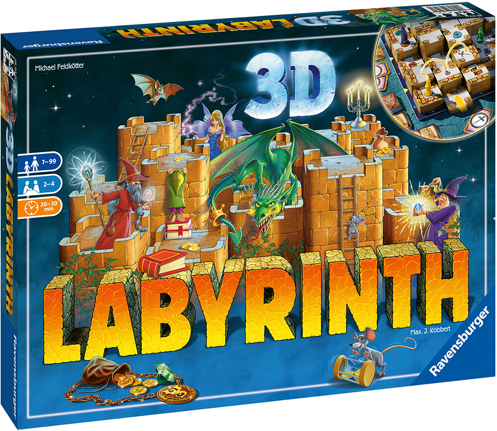 Labyrinth 3D Brettspill Norsk utgave