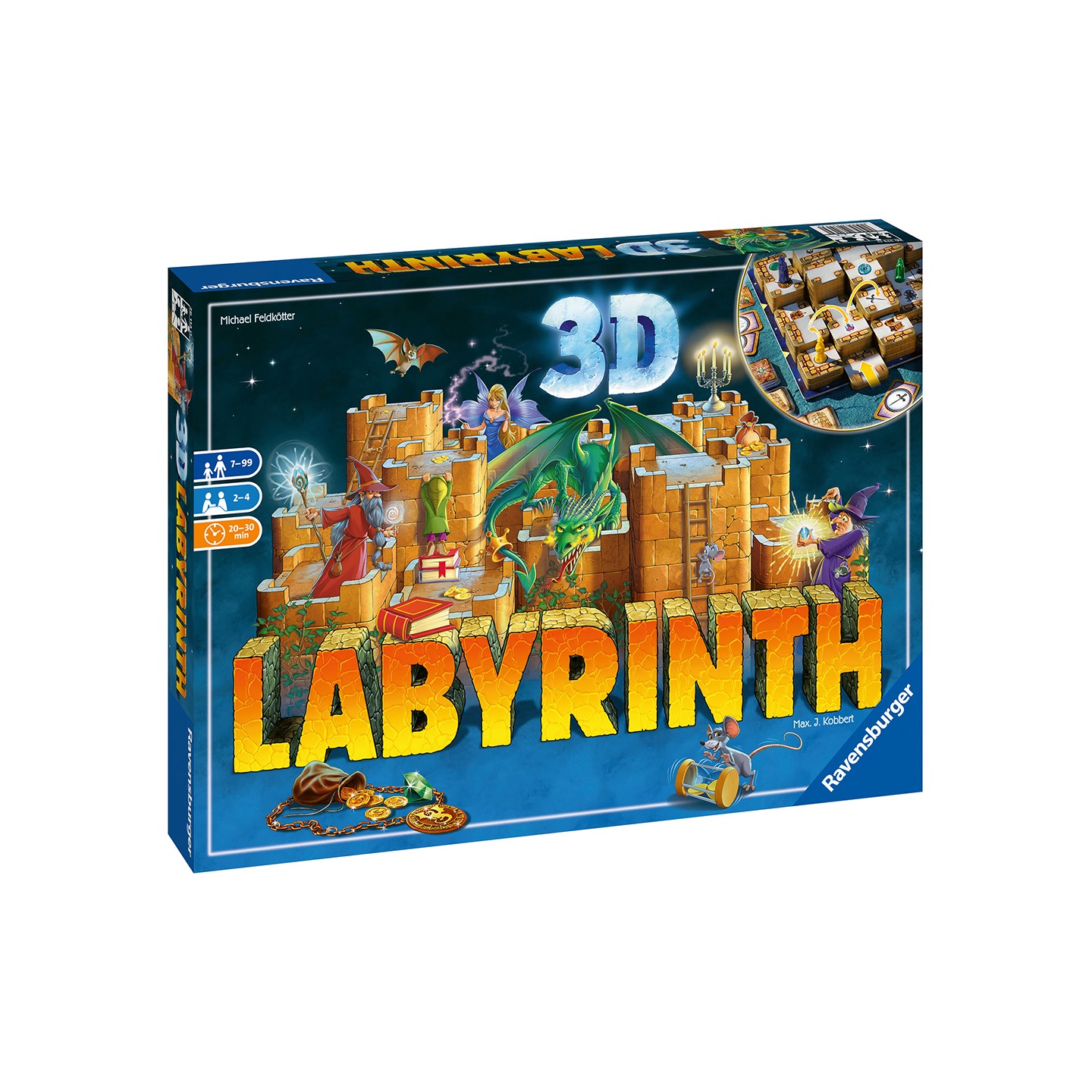Labyrinth 3D Brettspill Norsk utgave