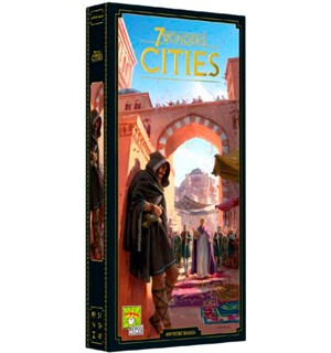 7 Wonders (2nd Ed) Exp Cities - Engelsk Utvidelse til 7 Wonders 2nd Edition 