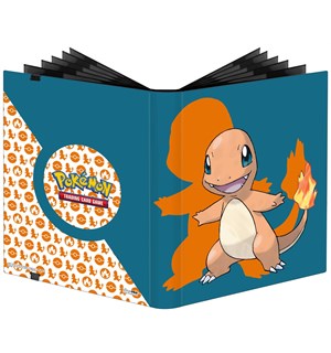 Album Pokemon 40x 9 Pocket Charmander 40 sider med plass til 360 kort 