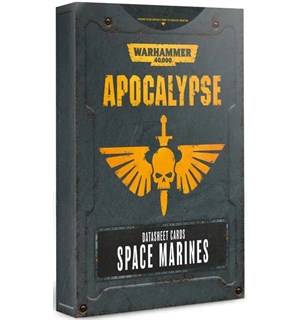 Apocalypse Datasheets Space Marines Warhammer 40K 