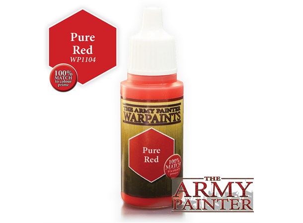Army Painter Warpaint Pure Red Også kjent som D&D Dragonfire Red