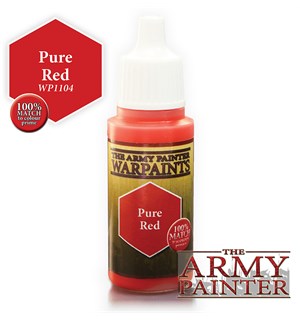 Army Painter Warpaint Pure Red Også kjent som D&D Dragonfire Red 