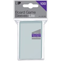 Brettspill Kortbeskyttere x100 44x68mm Lite Mini European Board Game Sleeves