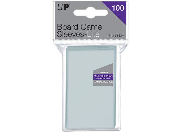 Brädspel Kortskydd 100 st 44x68mm Lite Mini European Board Game Sleeves 
