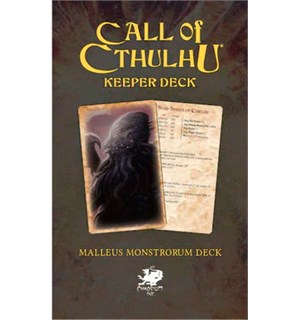 Call of Cthulhu Malleus Monstrorum Deck Call of Cthulhu RPG Keeper Deck 