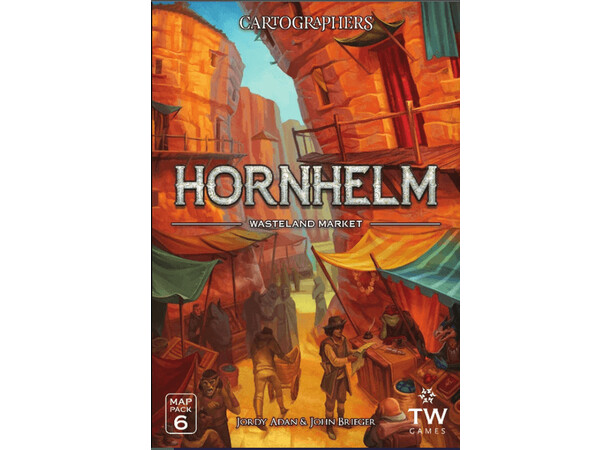 Cartographers Map Pack 6 Hornhelm Exp Expansion till Cartographers + Heroes 