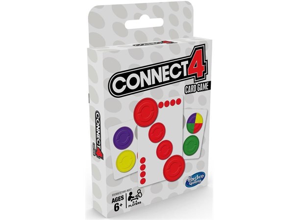 Connect 4 Card Game Kortspill 4 på rad i kortspill-versjon - Norsk