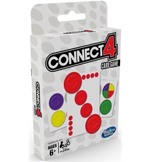 Connect 4 Card Game Kortspill 4 på rad i kortspill-versjon - Norsk 
