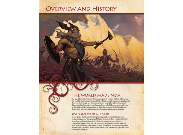 D&D 5E Suppl. Midgard Worldbook Uoffisielt Supplement - Kobold Press 