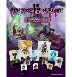 D&D 5E Tome of Beasts 2 Pawns Uoffisielt Supplement - Kobold Press 