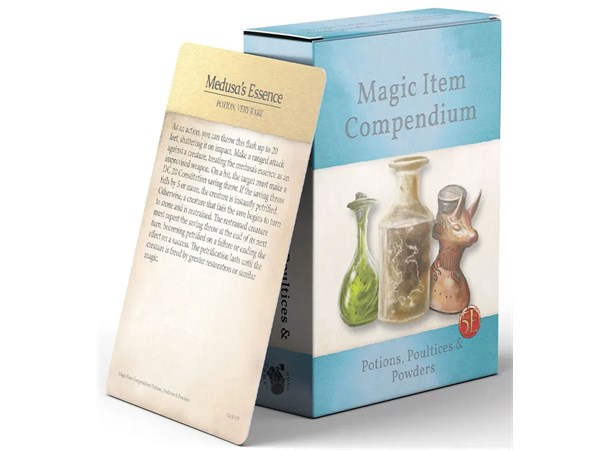 D&D Cards Magic Item Compendium Potions Potions, Poultices & Powders