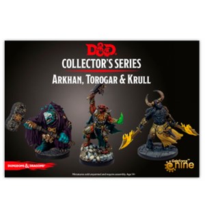 D&D Figur Coll. Series Arkhan/Torogar/Kr Dungeons & Dragons Collectors Series 