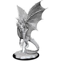 D&D Figur Nolzur Young Silver Dragon Nolzur's Marvelous Miniatures - Umalt