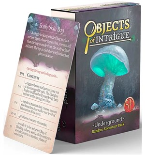 D&D Objects of Intrigue Underground Deck Dungeons & Dragons - Random Encounters 