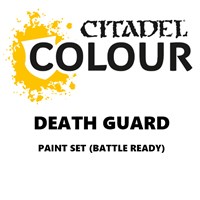 Death Guard Paint Set Battle Ready Paint Set for din hær
