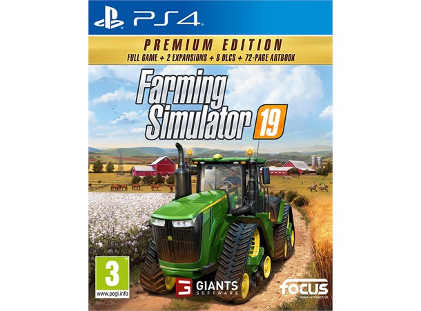 Farming Simulator 19 Premium Ed PS4