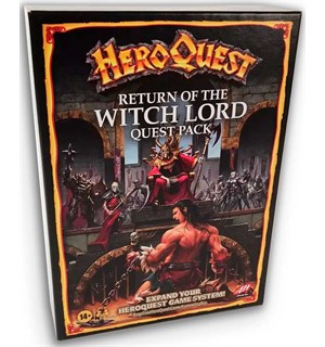 Heroquest Return of Witchlord Expansion Utvidelse til Heroquest 