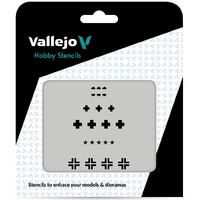 Hobby Stencils German WWII Tank Marking Vallejo