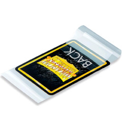 Innersleeves Clar m/flipp 63x88 Dragon Shield 4-sidigt skydd