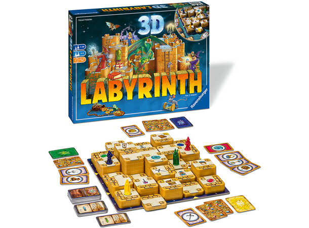 Labyrinth 3D Brädspel Svensk utgåva 
