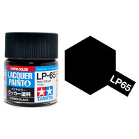 Lackfärg LP-65 Rubber Black Tamiya 82165 - 10ml