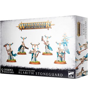 Lumineth Realm Lords Alarith Stoneguard Warhammer Age of Sigmar 