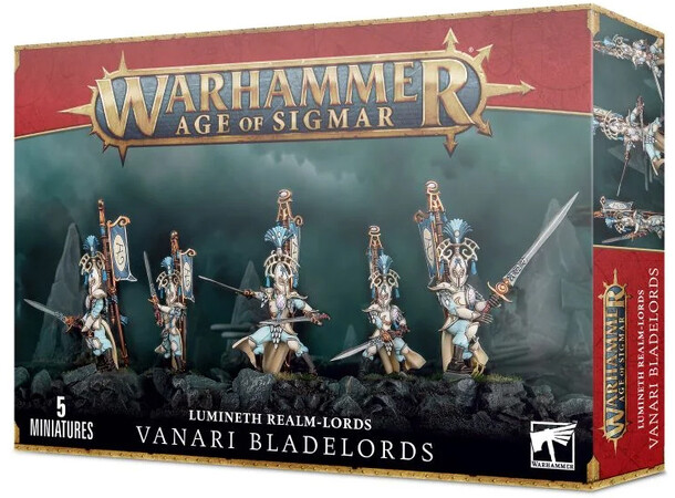 Lumineth Realm Lords Vanari Bladelords Warhammer Age of Sigmar