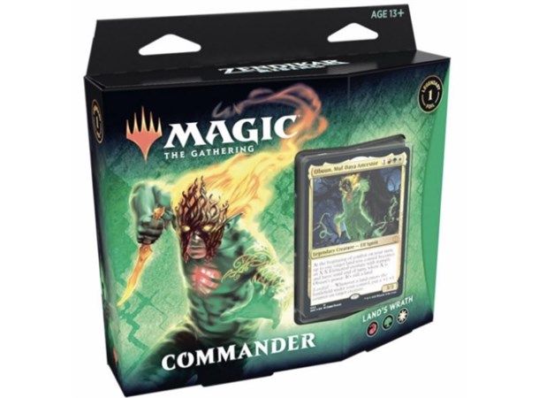 Magic Commander Lands Wrath Zendikar Rising