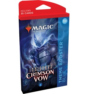 Magic Crimson Vow Theme Blue Innistrad Theme Booster 