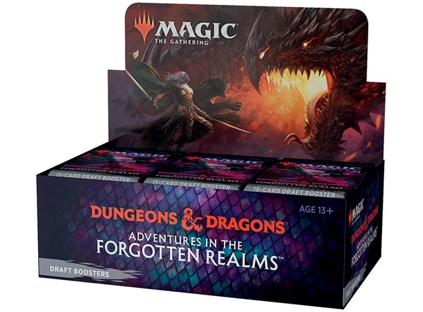 Magic Forgotten Realms Draft Display