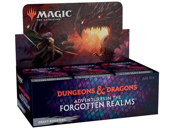 Magic Forgotten Realms Draft Display