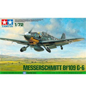 Messerschmitt BF109 G-6 1:72 Tamiya 1:72 Byggesett 