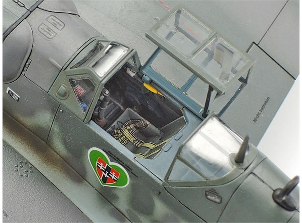 Messerschmitt BF109 G-6 1:72 Tamiya 1:72 Byggesett